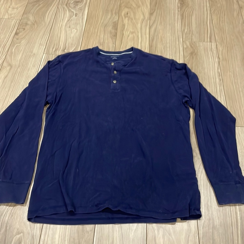 Sonoma men’s navy long sleeve